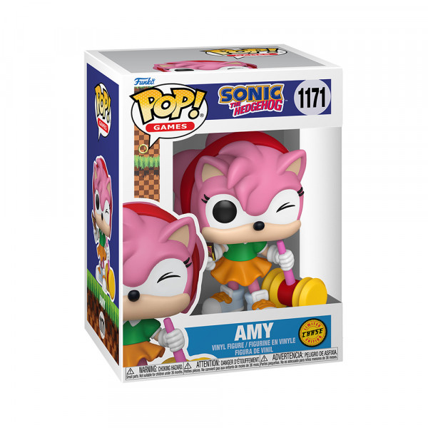 Funko POP! Games Sonic the Hedgehog: Amy (1171) (Chase Limited Edition)
